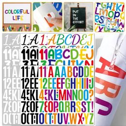 Gift Wrap 2 Inch Alphabet Sticker Letter Stickers Diary Decoration Adhesive Letters Scrapbooking Materials Sticky Number Waterproof Arts