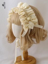 Party Supplies Original Generate Colour Lolita Hair Band Flower Accessories Bow Headband Japanese Headwear Kc