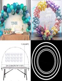 Party Decoration Balloons Arch Kit Round Ballon Column Stick Holder Frame For Table Stand Balloon Accessories Wedding Birthday Dec2007199