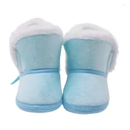 Boots Crib Shoes First Walkers Cotton Winter Warm Toddler Indoor Soft Sole For Baby Girl Boy 0-18M