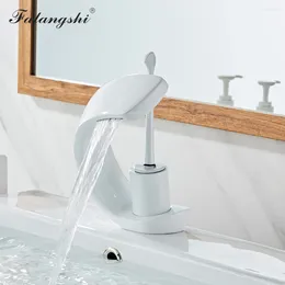 Bathroom Sink Faucets Basin Faucet Modern Luxury Design El Mixer Brass Washbasin Single Handle Vanity Tap WB1102