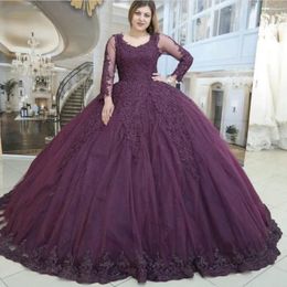 Party Dresses Amazing Dubai Evening Gorgeous Lace Long Sleeves 2024 Women Wedding Gowns V Neck Lacing Up Back Met Gala Plus Size