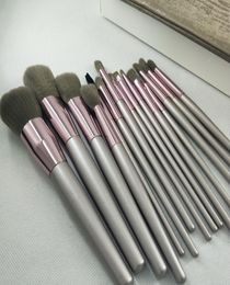 Brand high quality Makeup Brush 15PCSSet Brush With PU Bag Professional Brush For Powder Foundation Blush Eyeshadow9693879