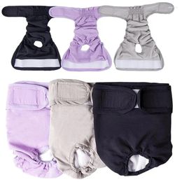 Dog Apparel Menstruation Cotton Washable For Diapers Supplies Female Pets Pants Underwear Pet Briefs Physiological Diaper Sanitary