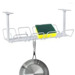 Kitchen Storage Cord Management Rack Sturdy Metal Organiser For Desk No Drill Cable Tray Basket Wire Under