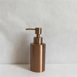 Liquid Soap Dispenser DWZ 304 Stainless Steel Hand Sanitizer Bottle Countertop Rose Gold