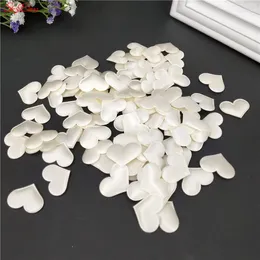 Decorative Flowers 100pcs 2/3CM Love Heart Shaped Sponge Petal DIY Petals Birthday Table Party Supplies Confetti For Wedding Decoration 6Z