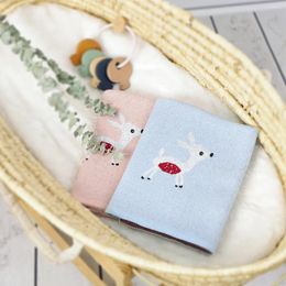 Blankets Cute Deer Knit Baby Blanket Super Soft Born Girl Boy Stroller Wrap Swaddle Cotton Knitted Toddler Gifts Infant Crib Quilts