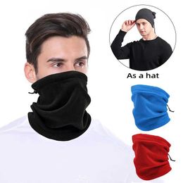 Fashion Face Masks Neck Gaiter 1 piece of brushed wool neckline scarf for mens Bandana insulation and windproof duct facial skis skiing cushioning Q240510