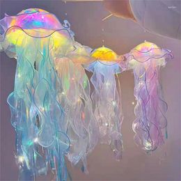 Decorative Figurines Dream Convenient Chargable Portable Room Decor Innovative Gift Amazing Pleasure Colourful Jellyfish Lights Fashionable