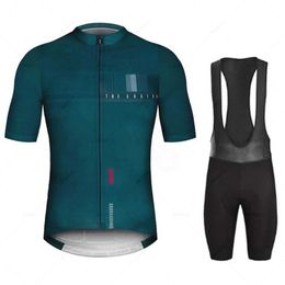 Fans Tops Tees New professional team bicycle jersey mens set clothing breathable and UV resistant suit/short sleeved Mailllot Ciclismo Hombre Q240511