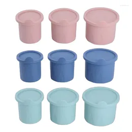 Baking Moulds H55A Convenient Ice Sleeve Maker For Large Insulated Cup Cylinders Cube Tray Lattices Molds Practical Barwares