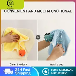Towel 30 30cm Cartoon Soft Hand Kitchen Tools Gadgets Hanging Cloth Thicken Baby Accessories