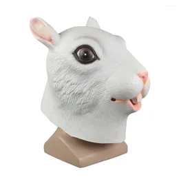 Party Supplies Cosplay Cute Squirrel Head Mask Halloween Animal Masquerade Fancy Dress Latex Masks Prop