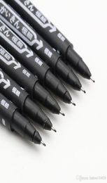 10Pcs Black DualTip Tattoo Skin Marker Pen Piercing Body Positioning Marking Tools Tattoo Permanent Makeup Accessories Supplies6420172