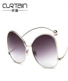 Luxury Hipster Personality Womenmen Driving Shades Sun Glasses Italy Brand Large Frame Colourful Jinnnn Sunglasses2256490