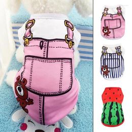 Dog Apparel Small Clothes Spring Vest Breathable Summer Dress For Kitten Dogs Puppy Dresses Aaccessery