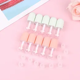 Storage Bottles 10 Pcs Empty Lipgloss Tube With Wands 5ml Lip Gloss Glaze Mini Cute Lipstick Diy Cosmetic Containers