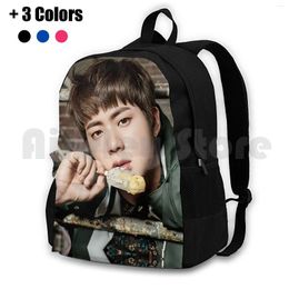 Backpack You Never Walk Alone Jin Outdoor Hiking Riding Climbing Sports Bag Kpop Boy Band Bands
