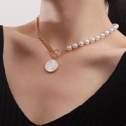 Designer Gold and 925 silver Fashion Gift Necklaces Woman Jewellery Necklace pearl Designer choker With Elegant box insect 025 XL