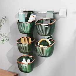 Storage Bottles Multifunctional No Punching Wall Hanging Kitchen Organiser Basket Bathroom Toiletries Miscellaneous Items Boxs Cosmetics