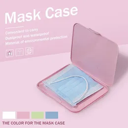 Storage Bags Portable Mask Anti Dust Disposable Masks Save Bag Holder Face Keeper Pocket Student Dustproof Container