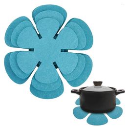 Plates 12pcs Felt Pad Pot Pan Protector Anti Scratch Non Stick For Cookware Glassware Bowls Plate Stacking Protection Kit 8 To 12inch