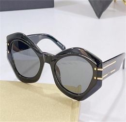 fashion design sunglasses B1U oval plate frame trendy full of individual style versatile outdoor uv400 protective glasses top qual2292156