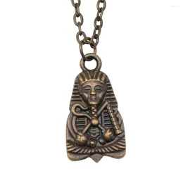 Pendant Necklaces 1pcs Egyptian Pharaoh Necklace Women Diy Accessories Jewelry And In Chain Length 43 5cm