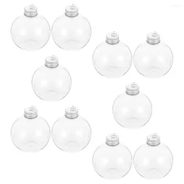 Vases 10 Pcs Gadgets Christmas Spherical Bottle Gift Waterbottle Party Juice Bottles The Pet Multi-function