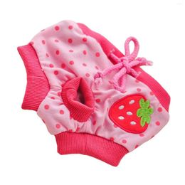 Dog Apparel Female Pet Practical Washable Diapers Good Elasticity Comfort Reusable For Girl Untrained Puppies