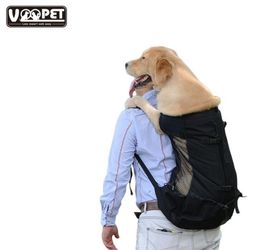 Pet Dog Carrier Bag Adjustable Big Dog Travel Bags for Large Dogs Breathable Golden Retriever Backpack Pets Products8309506