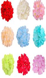 Hydrangea head 50 pieces 6quot stems with hydrangea decorate for flower wall fake flowers diy home decor8237416