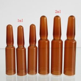 Storage Bottles 5000pcs Cosmetic Skin Care Serum Bottle 1ml Mini Mmpoule Empty Plastic Disposable Essence Package Make Up Product