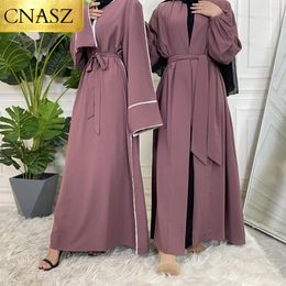 Ethnic Clothing Lastest Muslim Women Dress And Abaya Dubai Women's Ramadan Skirt Kimono Femme Ladies Fashion Sample Elegant