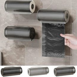 Storage Bottles Plastic Trash Bags Box Creative Wall Mounted Large Capacity Garbage Bag Container Hanging Extraction Kitchen