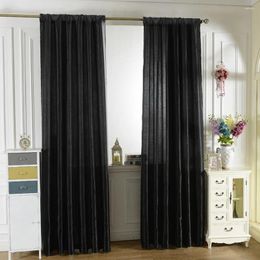 Curtain Modern Solid Satin Window - Ornamental And Practical Integration Nice Room Semi-shading Drape