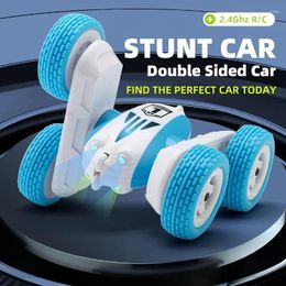 Party Favour Children's Remote-controlled Mini Car Rollover Double-sided Stunt 360 Degree Tipper Off-road Racing Toy Zhiyi