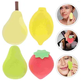 Makeup Sponges 4 Pcs Beauty Egg Powder Puff Small Puffs Girls Women Sponge Portable Miss