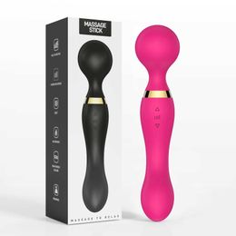 Other Health Beauty Items Powerful Vibrator Wireless Dildos AV Stick Magic Wand for Women Clitoris Stimulator G Spot Massager Marbator Toys Adults T240510