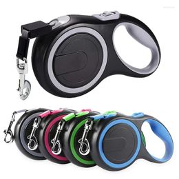 Dog Collars Small Automatic Dogs Retractable Leash Lead Durable Big Strong Stuff Walking Nylon Long Roulette Rope Large Pet For