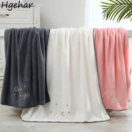 Towel Couples Bath Large Size Washcloth High Absorbent Microfiber El Letter Embroidery Swimming Home Bathing Quick Drying Ins