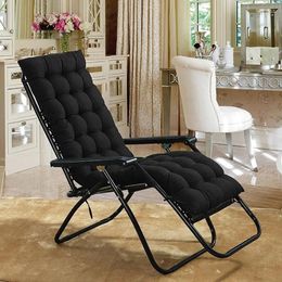 Pillow Long Mat For Recliner Rocking Rattan Chair Folding Thick Garden Sun Lounge Seat Sofa Tatami Without