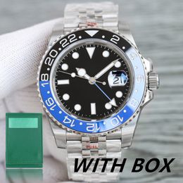 Mens watch glide lock luxury Ceramic Bezel Sapphiremechanical submarine watches 2813 Stainless steel strap Sapphire mirror 50m waterpro 279Z