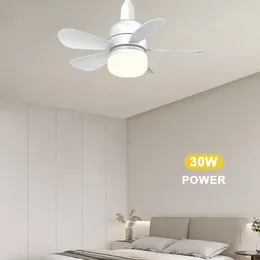 Silent Ceiling Fan With Lights Remote Control Small For Kitchen Bedroom Basement Dining Living Room