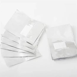 2024 200PCS Aluminium Foil Remover Wraps Nail Art Soak Off Acrylic Gel Nail Polish Removal Cotton Nail Cleaner Tool foil nail remover wraps