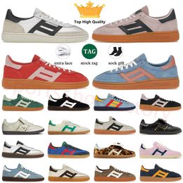 UOMINO DONNE Galles Bonner Scarpe Strata Terra Strata Gum Low Flat Flat Flat Originals Ball Spezial Maroon Black Shadow Brown Alumina Core Core Blue Sports Casual Shoes Platform