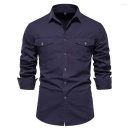 Men's Dress Shirts Fashion Luxury Men Single Breasted Shirt Casual Purple Turbulent Print Long Sleeve Tops Clothing Hawaii Cardigan