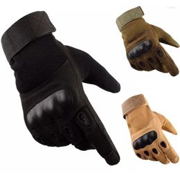 Cycling Gloves Tactical Military Leather Army Riding Training Anti-skid Fitness Anti Anti-knife Fibre Cutting Protection Wear-resistant