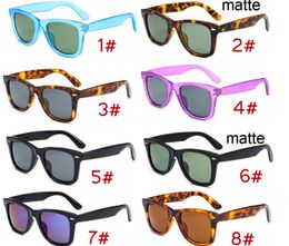 summer men Beach sunglasses GLASS LENSES cycling glasses women Bicycle Glass driving Sunglasses 6color cheap SMALL 5021009